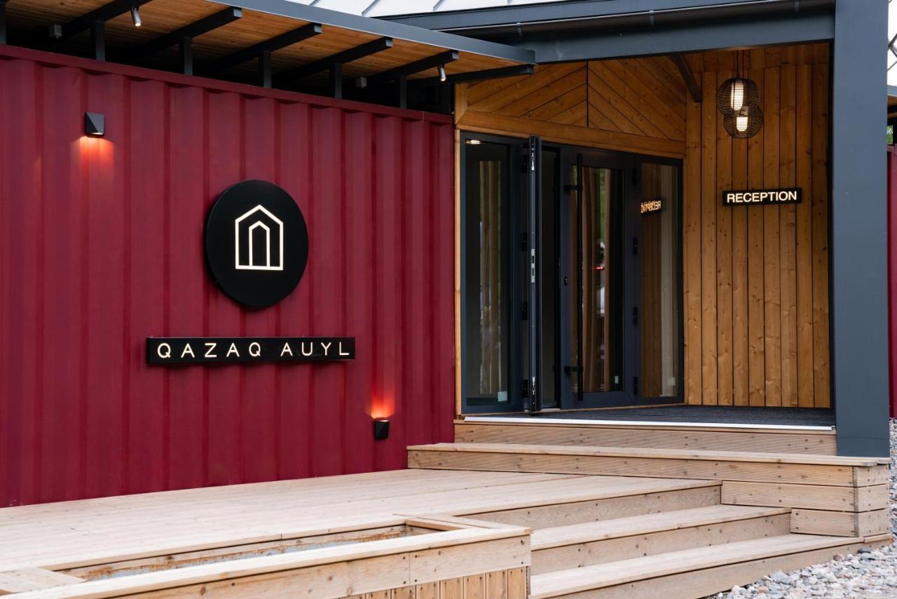 אלמטי Qazaq Auyl Eco Hotel מראה חיצוני תמונה